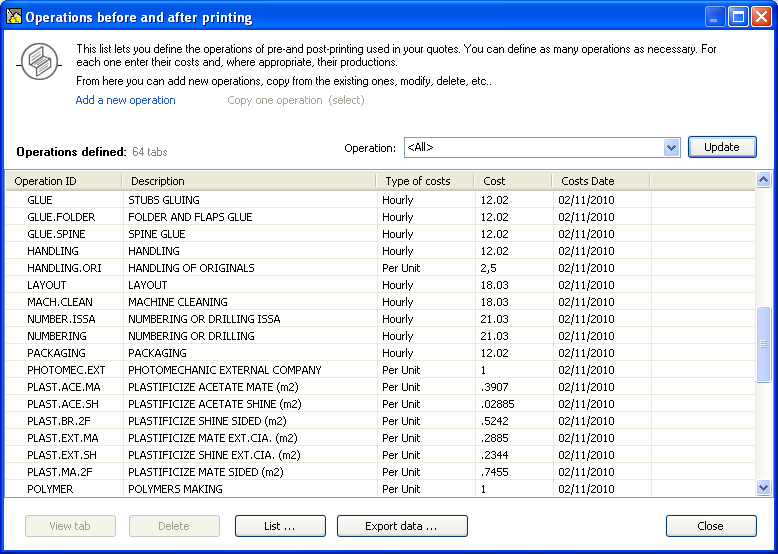 Software screen printing and graphic arts Logic Print 2005